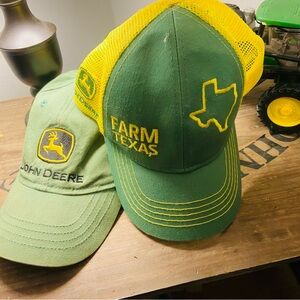 Two toddler size ball caps